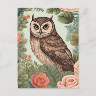 Postal Cottagecore Owl