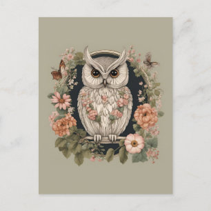 Postal Cottagecore Owl