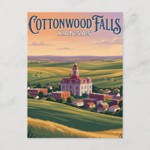 Postal Cottonwood Falls Kansas