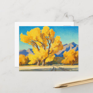 Postal Cottonwoods del desierto, Arizona, por Maynard Dix
