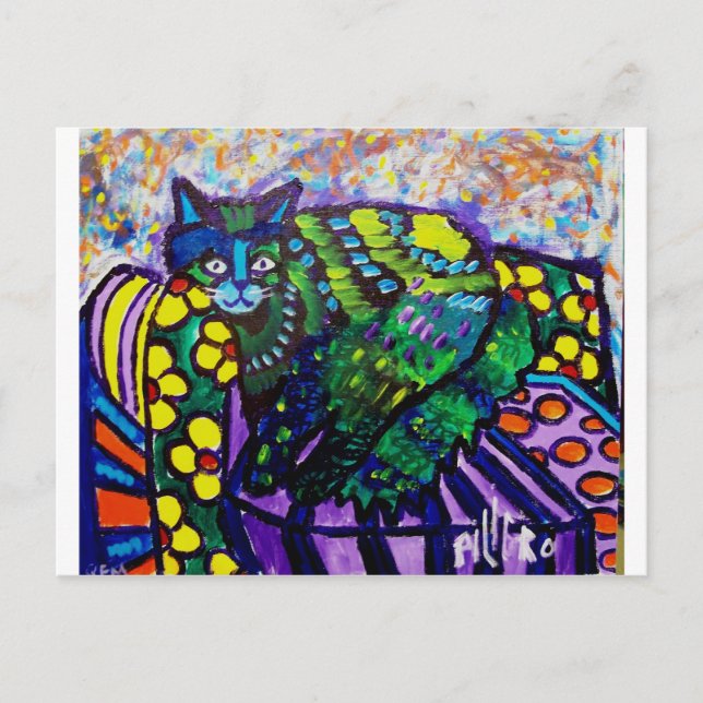 Postal Couch Kat (Anverso)