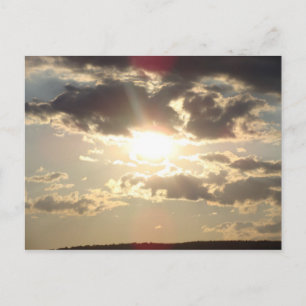 Postal Couché de Soleil