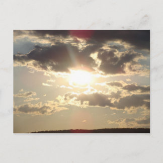 Postal Couché de Soleil