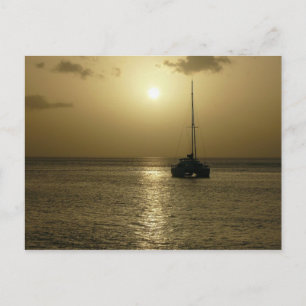 Postal Coucher de Soleil (Sunset) - Martinica, FWI