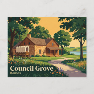 Postal Council Grove, Kansas Kansas