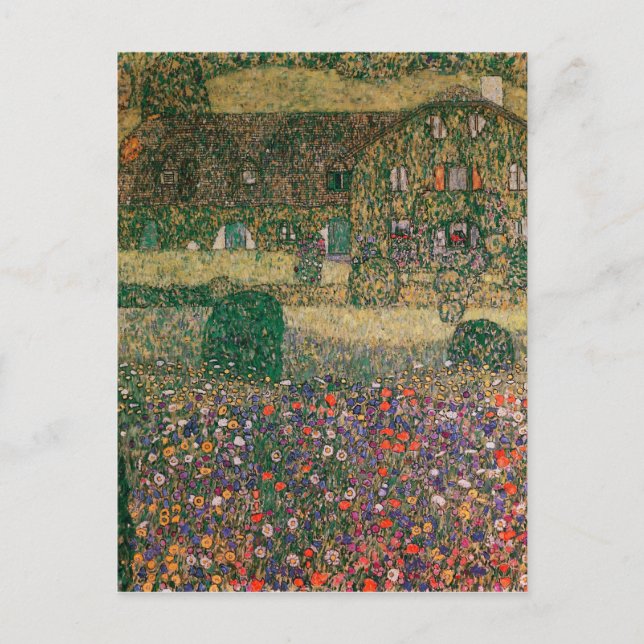 Postal Country House by the Attersee, c.1914 (Anverso)