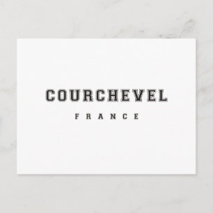 Postal Courchevel France
