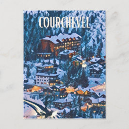 Postal Courchevel Station de ski