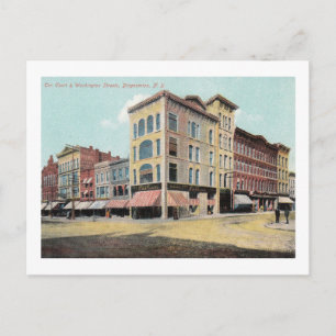 Postal Court & Washington Sts, Binghamton, NY Vintage