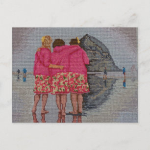 Postal Cousins Needlepoint
