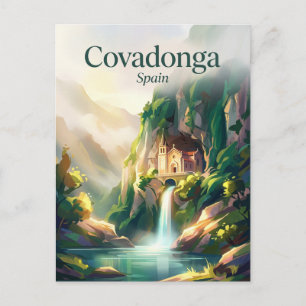 Postal Covadonga España