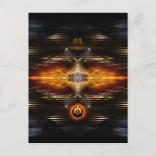 Postal Cove de fuego