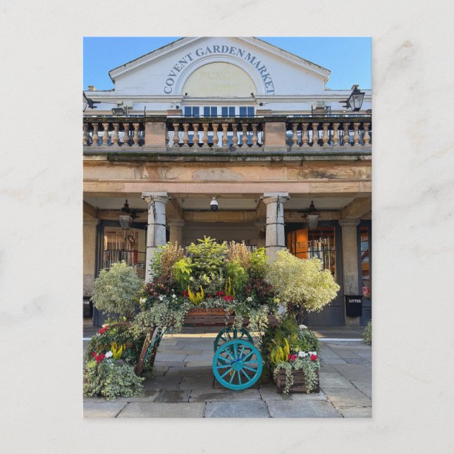 Postal Covent Garden, London Postcard (Anverso)
