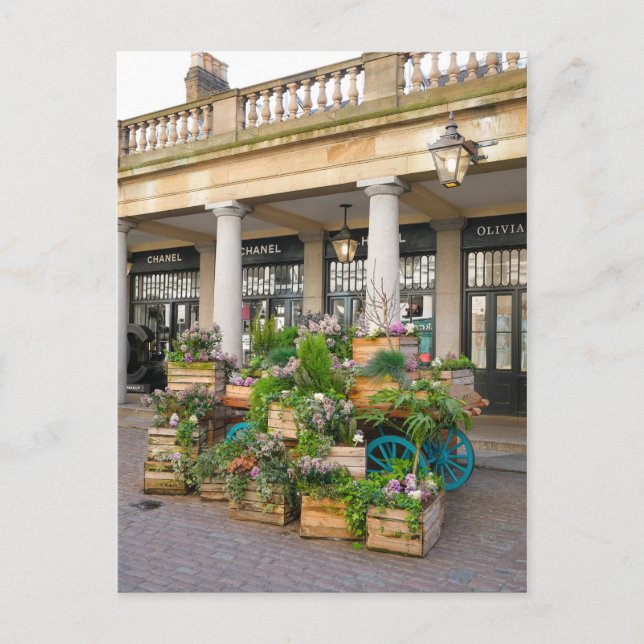 Postal Covent Garden, London Postcard (Anverso)
