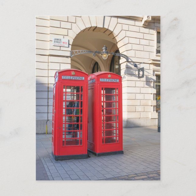 Postal Covent Garden, London Postcard (Anverso)
