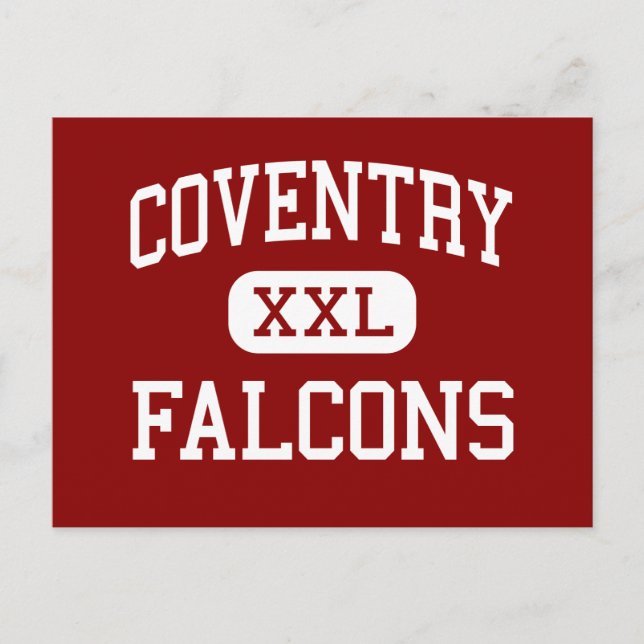Postal Coventry - Falcons - Medio - Coventry (Anverso)