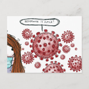 Postal COVID-19: ¡La resistencia es inútil!