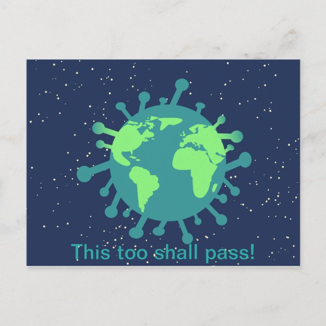 Postal Covid 19 World (Anverso)