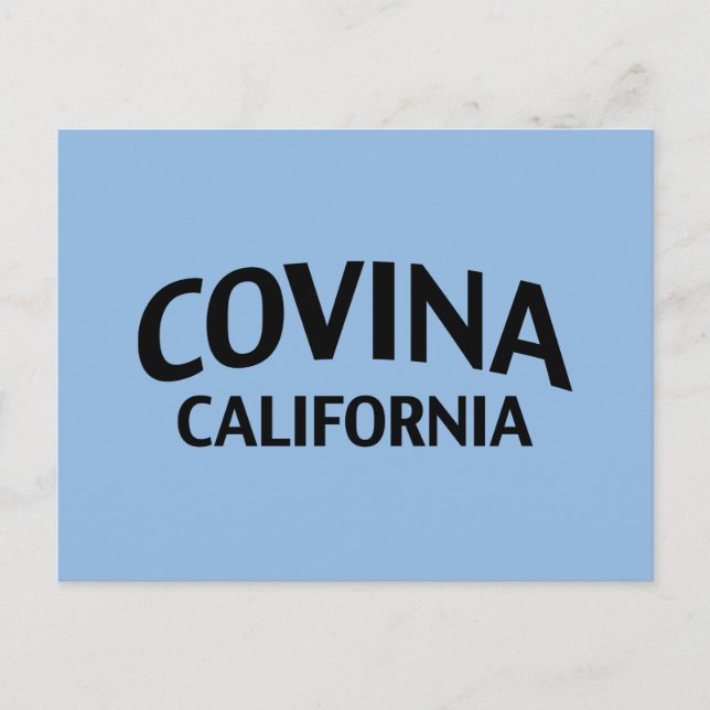 Postal Covina California (Anverso)