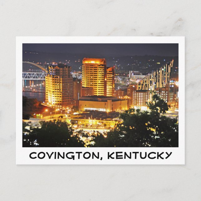 Postal Covington, Kentucky, Estados Unidos (Anverso)