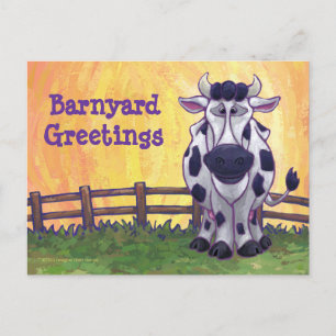 Postal Cow Stationery