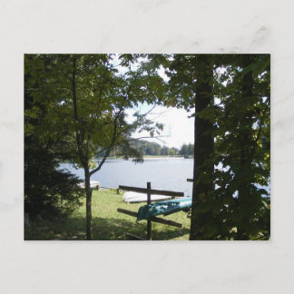 Postal cowans gap state park pennsylvania lake canoe