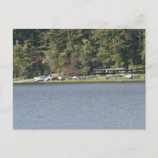 Postal cowans gap state park pennsylvania lake canoe
