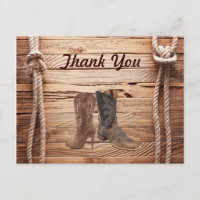 Cowboy Boots Western country Wedding gracias