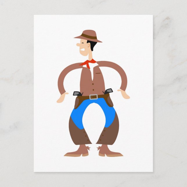 Postal Cowboy Joe (Anverso)