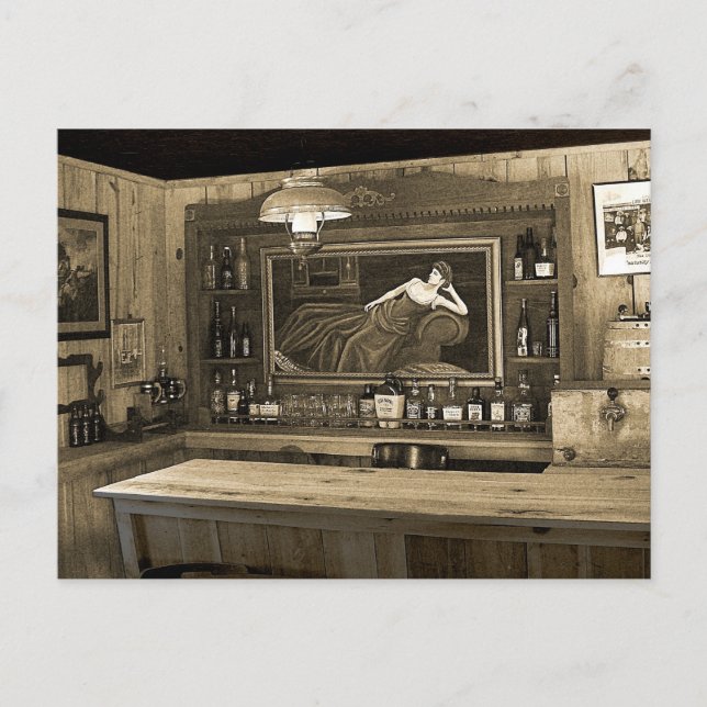 Postal Cowboy Saloon (Anverso)