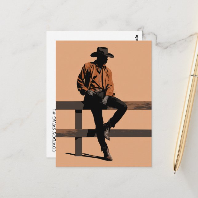 POSTAL COWBOY SWAG #1 (Anverso/Reverso In Situ)