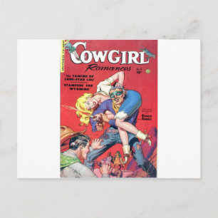 Postal Cowgilrl y Outlaw