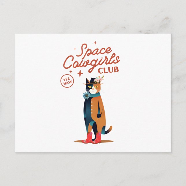 Postal Cowgirl (Anverso)