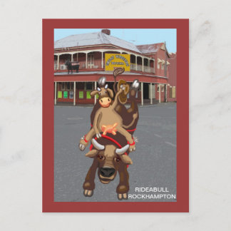 Postal Cowgirl Bullrider