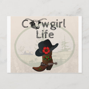 Postal Cowgirl Life