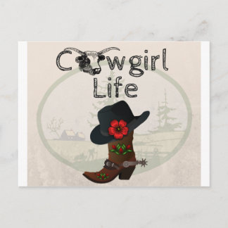 Postal Cowgirl Life