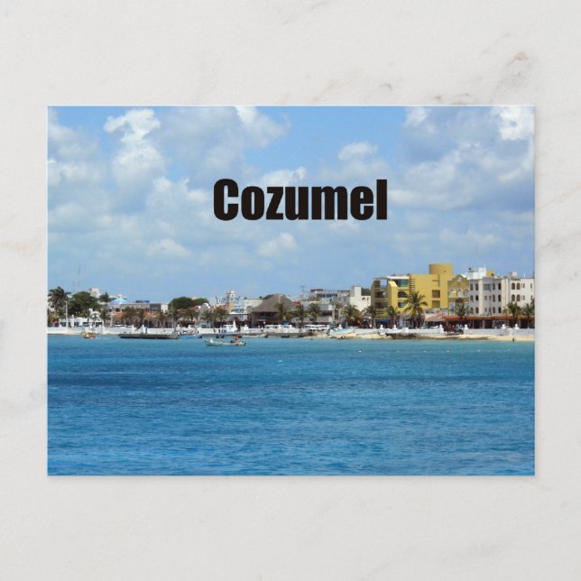 Postal Cozumel (Anverso)