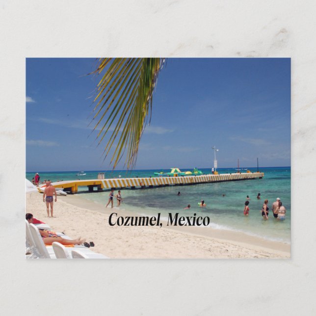 Postal Cozumel México (Anverso)