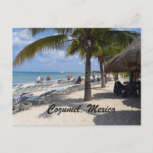 Postal Cozumel, México (Anverso)