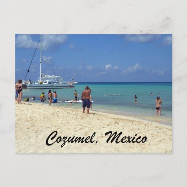 Postal Cozumel, México (Anverso)