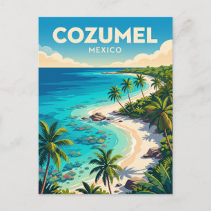 Postal Cozumel México