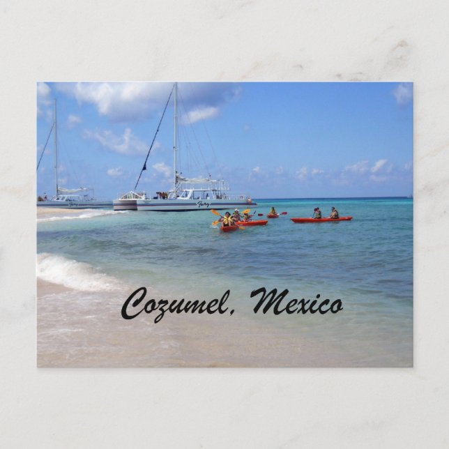 Postal Cozumel, México (Anverso)