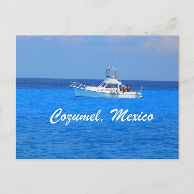 Postal Cozumel, México (Anverso)