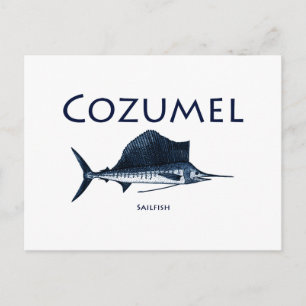 Postal Cozumel Sailfish