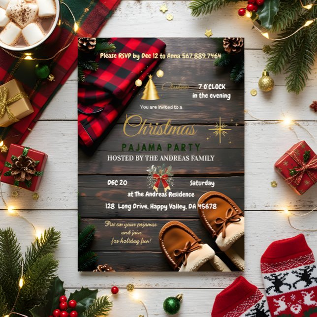 POSTAL COZY CHRISTMAS PAJAMA JAM (Subido por el creador)