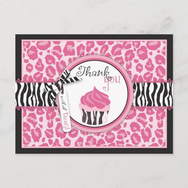Postal CP TY de torta salvaje (Anverso)