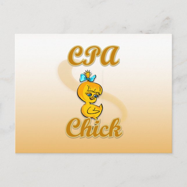Postal CPA Chick (Anverso)