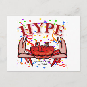 Postal Crab Hape, MeWarriorWoman en Twitch