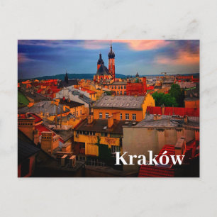 Postal Cracovia Europa Polonia Polska Casco Antiguo