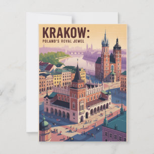 Postal Cracovia Polonia